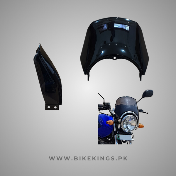 Windshield Unbreakable WS01 – GS150SE YBR G YBZ – 7 to 7.5 Inch Headlight