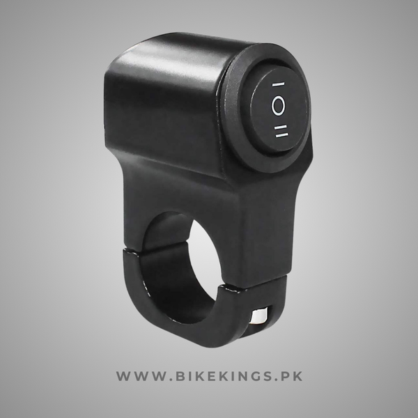 BIKE SWITCH WATERPROOF ON/OFF/ON PP (2Mode) FOR LED LIGHTS AND ACCESSORIES ALL MOTORCYCLES